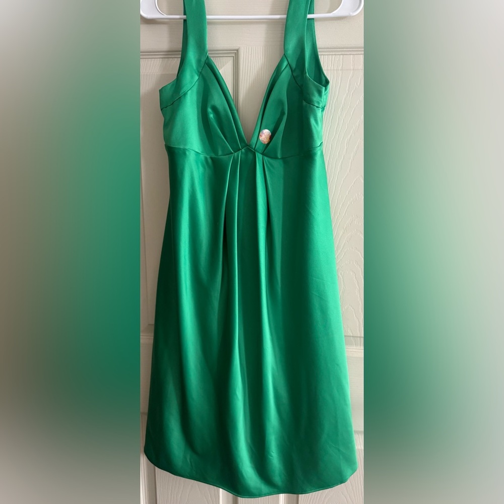 Calvin Klein Sleeveless Green Dress